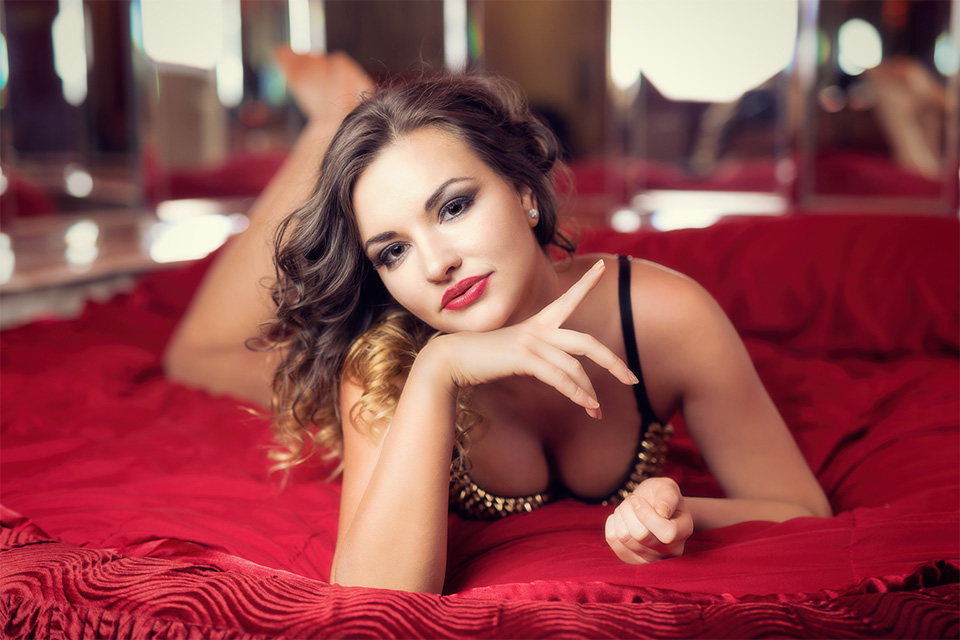 boudoir photo shoot