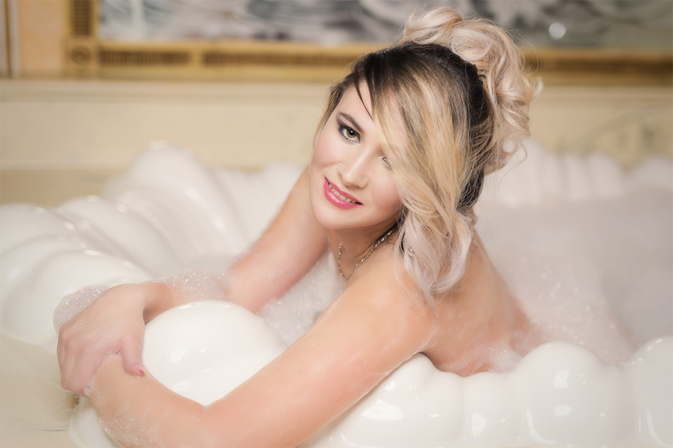 boudoir photo shoot