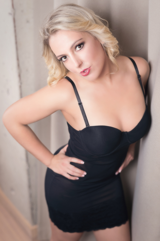 boudoir photo shoot