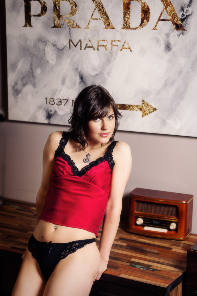 boudoir photo shoot